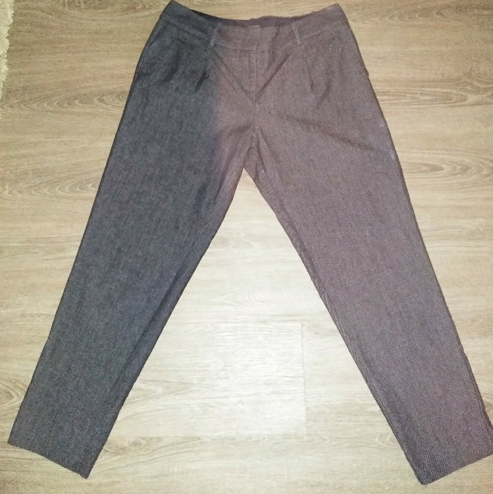 The Limited Flat Front Crop Pants